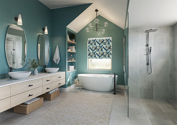 Nicobar, Blue Lagoon - Roller Blind - Image 7